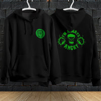 Hulk Hoodie Streetwear Fashion Black Hooded Pullover Personality Sweatshirt