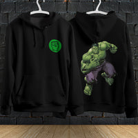 Hulk Hoodie Streetwear Fashion Black Hooded Pullover Personality Sweatshirt