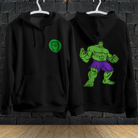 Hulk Hoodie Streetwear Fashion Black Hooded Pullover Personality Sweatshirt