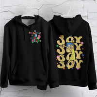 Inside Out Hoodie Loose Casual Clothing Cute Cartoon Streetwear Personality