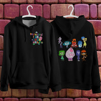 Inside Out Hoodie Loose Casual Clothing Cute Cartoon Streetwear Personality