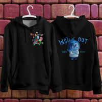 Inside Out Hoodie Loose Casual Clothing Cute Cartoon Streetwear Personality