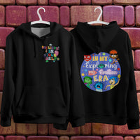 Inside Out Hoodie Loose Casual Clothing Cute Cartoon Streetwear Personality