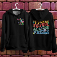 Inside Out Hoodie Loose Casual Clothing Cute Cartoon Streetwear Personality