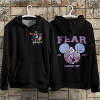 Inside Out Hoodie Loose Casual Clothing Cute Cartoon Streetwear Personality