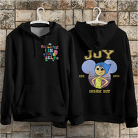 Inside Out Hoodie Loose Casual Clothing Cute Cartoon Streetwear Personality