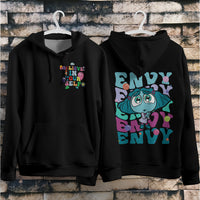 Inside Out Hoodie Loose Casual Clothing Cute Cartoon Streetwear Personality