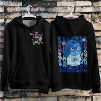 Inside Out Hoodie Loose Casual Clothing Cute Cartoon Streetwear Personality