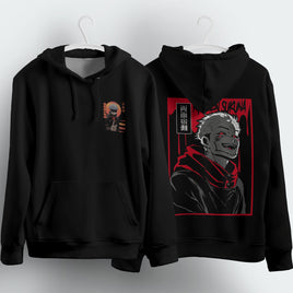 Jujutsu Kaisen Hoodie Loose Casual Clothing JJK Anime Fashion Long Sleeve Hooded Pullover Personality Streetwear