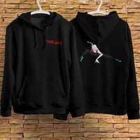 Spider Gwen Hoodie Casual Clothes Black Hoodie Fashion Long Sleeve Hooded Pullover Personality Streetwear