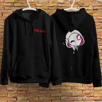 Spider Gwen Hoodie Casual Clothes Black Hoodie Fashion Long Sleeve Hooded Pullover Personality Streetwear