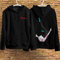 Spider Gwen Hoodie Casual Clothes Black Hoodie Fashion Long Sleeve Hooded Pullover Personality Streetwear