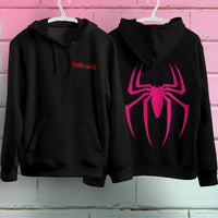 Spider Gwen Hoodie Casual Clothes Black Hoodie Fashion Long Sleeve Hooded Pullover Personality Streetwear