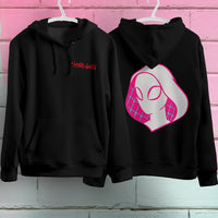 Spider Gwen Hoodie Casual Clothes Black Hoodie Fashion Long Sleeve Hooded Pullover Personality Streetwear