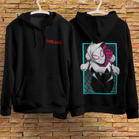 Spider Gwen Hoodie Casual Clothes Black Hoodie Fashion Long Sleeve Hooded Pullover Personality Streetwear