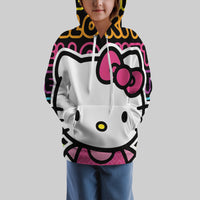 Hello Kitty Hoodie Colorful Cute Hoodie For Girl Kids Clothes HK-1125-1