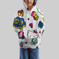 Hello Kitty Hoodie Colorful Cute Hoodie For Girl Kids Clothes HK-1125-1