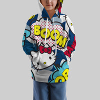 Hello Kitty Hoodie Colorful Cute Hoodie For Girl Kids Clothes HK-1125-13-22