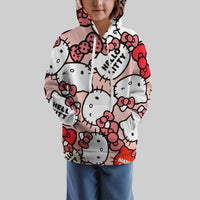 Hello Kitty Hoodie Colorful Cute Hoodie For Girl Kids Clothes HK-1125-13-22