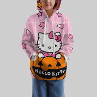 Hello Kitty Hoodie Colorful Cute Hoodie For Girl Kids Clothes HK-1125-13-22