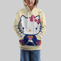 Hello Kitty Hoodie Colorful Cute Hoodie For Girl Kids Clothes HK-1125-13-22