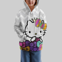 Hello Kitty Hoodie Colorful Cute Hoodie For Girl Kids Clothes HK-1125-23-32