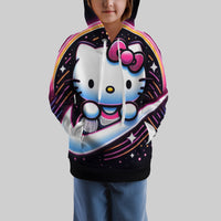 Hello Kitty Hoodie Colorful Cute Hoodie For Girl Kids Clothes HK-1125-33