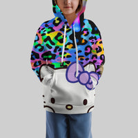 Hello Kitty Hoodie Colorful Cute Hoodie For Girl Kids Clothes HK-1125-33