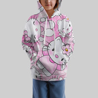 Hello Kitty Hoodie Colorful Cute Hoodie For Girl Kids Clothes HK-1125-43