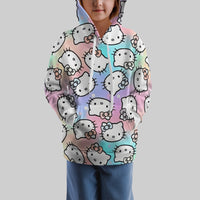 Hello Kitty Hoodie Colorful Cute Hoodie For Girl Kids Clothes HK-1125-43