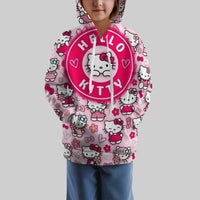 Hello Kitty Hoodie Colorful Cute Hoodie For Girl Kids Clothes HK-1125-1