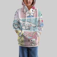 Hello Kitty Hoodie Colorful Cute Hoodie For Girl Kids Clothes HK-1125-43