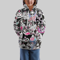 Hello Kitty Hoodie Colorful Cute Hoodie For Girl Kids Clothes HK-1125-52