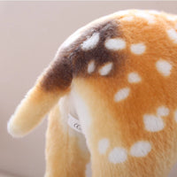 Stuffed Plush Animal Deer Toy Kids Doll Teaching Prop Toy Children's Birthday Gift Simulation Sika Deer Plush Toy