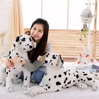 Stuffed Animals Dog Dalmatian Plush Toy Lifelike Giant Dog Toy Realistic Animal Gift For Children