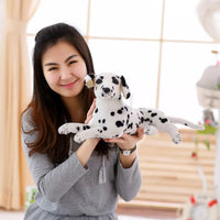 Stuffed Animals Dog Dalmatian Plush Toy Lifelike Giant Dog Toy Realistic Animal Gift For Children