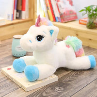 Rainbow Unicorn Plush Toys Kawaii Kids Toys Stuffed Cartoon Animal Baby Doll Children Christmas Birthday Gift