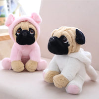 Stuffed Simulation Dogs Plush Sharpei Pug Lovely Puppy Pet Toy Plush Gifts