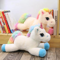 Rainbow Unicorn Plush Toys Kawaii Kids Toys Stuffed Cartoon Animal Baby Doll Children Christmas Birthday Gift