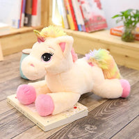 Rainbow Unicorn Plush Toys Kawaii Kids Toys Stuffed Cartoon Animal Baby Doll Children Christmas Birthday Gift