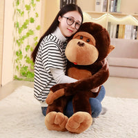 Monkey Plush Toy – Giant Soft Big Mouth Gorilla Stuffed Pillow, 32"/43" – Lusy Store