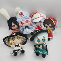 TouHou Project Marisa Komeiji Koishi Hakurei Reimu Hon Meirin Hata no koko Cosplay Plush Doll Stuffed Gift