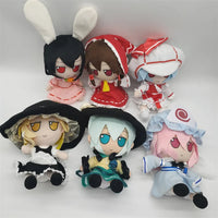 TouHou Project Marisa Komeiji Koishi Hakurei Reimu Hon Meirin Hata no koko Cosplay Plush Doll Stuffed Gift