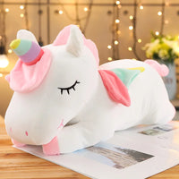 Giant Unicorn Plush Toy Soft Stuffed Unicorn Soft Horse Toys For Children Girl Pillow Birthday Gifts