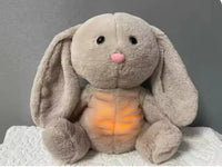 Breathing Bunny Soothing Sensory Plush Toy