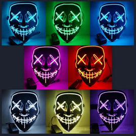 Halloween Led Mask - Lusy Store LLC 