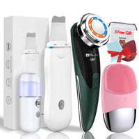 4+3 Kit Ultrasonic Skin Scrubber - Lusy Store LLC 