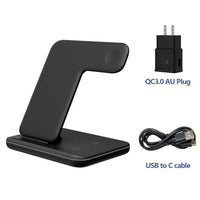 3 in 1 Wireless Charging Stand - Lusy Store LLC 