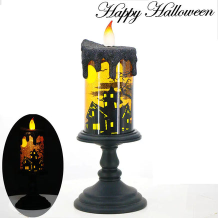 Halloween Skull Candle - Lusy Store LLC 