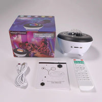 Aurora Galaxy Projector with Bluetooth - Lusy Store LLC 